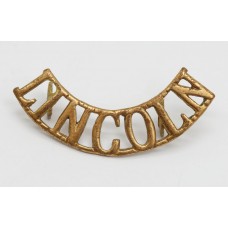 Lincolnshire Regiment (LINCOLN) Shoulder Title