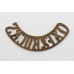Oxfordshire & Buckinghamshire Light Infantry (OXF&BUCKS) Shoulder Title