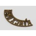 King's Own Royal Lancaster Regiment (KING'S OWN) Shoulder Title
