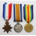 WW1 1914-15 Star Medal Trio - Gnr. F. Morgan, Royal Fied Artillery