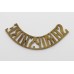 King's Shropshire Light Infantry (SHROPSHIRE) Shoulder Title
