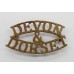 Devonshire and Dorset Regiment (DEVON/&/DORSET) Shoulder Title