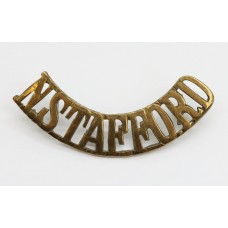 North Staffordshire Regiment (N.STAFFORD) Shoulder Title