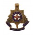 Royal Sussex Regiment Brass & Enamel Sweetheart Brooch