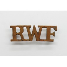 Royal Welsh Fusiliers (R.W.F.) Shoulder Title