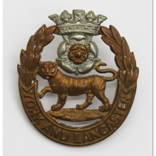 Victorian/Edwardian York and Lancaster Regiment Cap Badge