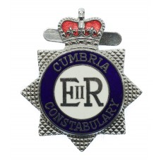 Cumbria Constabulary Enamelled Warrant Card Badge