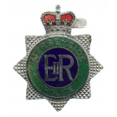 Merseyside Police Enamelled Warrant Card Badge