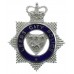 Leeds City Police Senior Officer's Enamelled Cap Badge - Queen' Crown