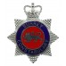 Surrey Constabulary Enamelled Star Cap Badge - Queen's Crown