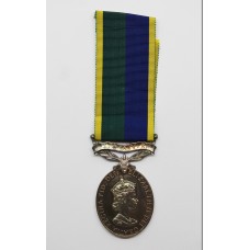 T & A.V.R. Efficiency Medal (Post 1969) - L.Cpl. W. Wilson, Royal Engineers