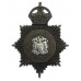 Birmingham City Police Night Helmet Plate - King's Crown