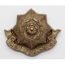 East Yorkshire Regiment WW2 Plastic Economy Cap Badge