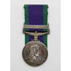 Campaign Service Medal (Clasp - Northern Ireland) - A.Cpl. R.G. Barbero, Royal Air Force