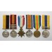 Queen's Sudan Medal, QSA (3 Clasps), WW1 1914-15 Star Trio and Khedives Sudan Clasp - Khartoum) Medal Group of Six - Pte. - A.Sjt. W. Preston, Grenadier Guards & Royal Fusiliers