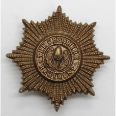 Cheshire Regiment WW2 Plastic Economy Cap Badge