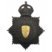 City of London Police Black Star Helmet Plate - King's Crown