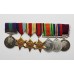 General Service Medal (Clasp - Palestine), WW2 and Long Service & Good Conduct Medal Group of Seven - W.O.Cl.2 F. Smith, West Yorkshire Regiment