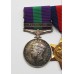 General Service Medal (Clasp - Palestine), WW2 and Long Service & Good Conduct Medal Group of Seven - W.O.Cl.2 F. Smith, West Yorkshire Regiment