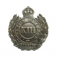 WWI 13th Hussars Sterling Silver Sweetheart Brooch