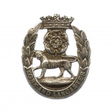 York & Lancaster Regiment Sterling Silver Sweetheart Brooch