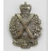 Scottish Horse Yeomanry Cap Badge (White Metal)