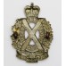 Scottish Horse Yeomanry Cap Badge (White Metal)