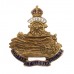 WWI Royal Artillery Brass & Enamel Sweetheart Brooch