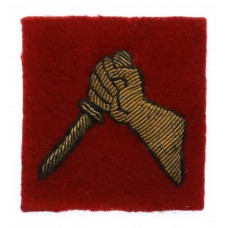 19th Indian Division Cloth Bullion Formation Sign