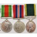 WW1 British War & Victory Medal, WW2 and Territorial Efficiency Medal Group - Pte. L. Allen, 12th ( Sheffield City Pals) Bn. York & Lancaster Regiment & Royal Army Ordnance Corps