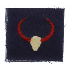 21st Indian Division/268th Infantry Brigade Cloth Formation Sign 