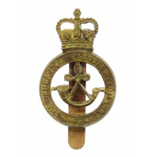 The Sherwood Rangers Yeomanry Cap Badge - Queen's  Crown