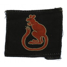 7th Armoured Division Silk Embroidered Formation Sign 