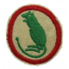 7th Armoured Brigade WW2 Cloth Formation Sign 