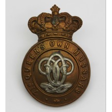 Victorian 7th Queen's Own Hussars Cap Badge