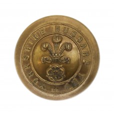 Yorkshire Hussars Yeomanry Officer's Button (Large)