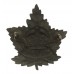 Canadian WW2 Canada General Overseas Service Bronze Cap Badge