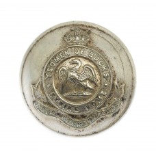 Royal Buckinghamshire Hussars Officer's Button - King's Crown (Large)