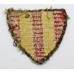 Northumbrian District Cloth Formation Sign - 1st Pattern