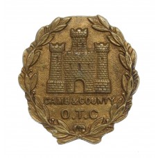 Cambridge & County School O.T.C. Cap Badge