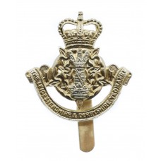 Leicestershire & Derbyshire Yeomanry Anodised (Staybrite) Cap Badge