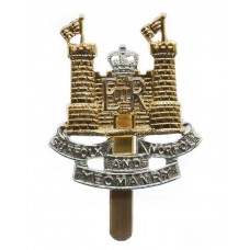 Suffolk & Norfolk Yeomanry Anodised (Staybrite) Cap Badge