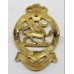 Queens Regiment Officers Cap Badge