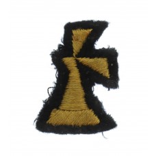 37th Searchlight Regiment Royal Artillery (Tyne Electrical Engineers) WW2 Cloth Formation Sign