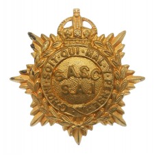 South African Service Corps (S.A.I.) Cap Badge - King's Crown (c.1926-1946)