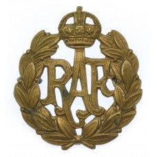 Royal Air Force (R.A.F.) Cap Badge - King's Crown