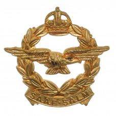 South African Air Force (S.A.A.F.) Cap Badge - King's Crown