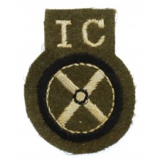British Army Driver Internal Combustion (I.C.) Cloth Proficiency Arm Badge