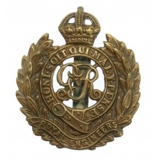 George V Royal Engineers Cap Badge