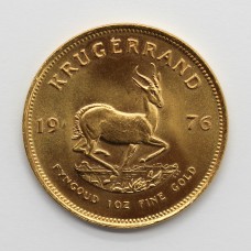 1976 South Africa 1oz Gold Krugerrand Coin